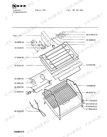 Схема №3 195304698 1036.51CSM с изображением Крышка для духового шкафа Bosch 00122518