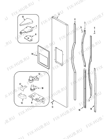 Схема №6 GC2227CDFB (F092688) с изображением Блок управления для стиральной машины Indesit C00319905