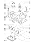 Схема №1 201.542.99 HB 620 S HOB IK с изображением Шланг для плиты (духовки) Whirlpool 481060413491