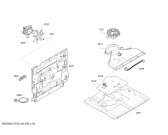 Схема №4 HBF113BS00 с изображением Панель управления для духового шкафа Bosch 11025411