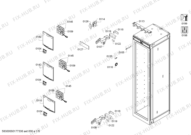 Схема №2 CIW24MIIR6 с изображением Крепеж для холодильника Bosch 00713432