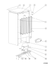 Схема №3 BIA20X (F077933) с изображением Запчасть для холодильной камеры Indesit C00291014