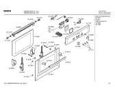 Схема №2 HBN42S320E Horno bosch ind.mltf_basc.blanc.reloj et с изображением Передняя часть корпуса для духового шкафа Bosch 00441112