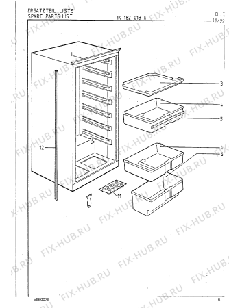 Схема №3 IK181013/1 с изображением Переключатель для холодильной камеры Bosch 00260083