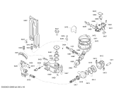 Схема №2 3VS931BAD с изображением Панель управления для электропосудомоечной машины Bosch 00668024