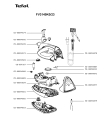 Схема №1 FV3145D0/23 с изображением Дроссель для утюга (парогенератора) Tefal CS-00095039