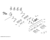 Схема №4 HCE743450G с изображением Стеклокерамика для электропечи Bosch 00249644