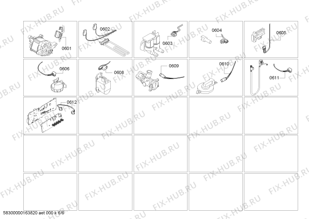 Схема №3 WLG20240OE, Bosch Maxx 5 с изображением Кабель для стиралки Bosch 00796377