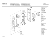 Схема №3 HF76240 с изображением Передняя панель для микроволновой печи Siemens 00092883