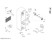 Схема №2 KK23V60TI с изображением Дверь для холодильной камеры Siemens 00244134