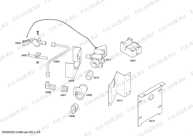 Схема №1 PCG484EW с изображением Кабель для духового шкафа Bosch 00644521