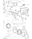 Схема №1 AWO/D 4731 с изображением Декоративная панель для стиралки Whirlpool 481245217821