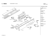 Схема №1 HEE602L с изображением Панель для духового шкафа Bosch 00278310