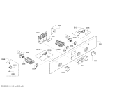 Схема №2 HB9TI51GB с изображением Панель управления для духового шкафа Bosch 00700536
