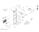 Схема №3 KGF30S150C с изображением Дверь для холодильной камеры Bosch 00714815