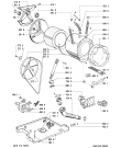 Схема №1 WAL 10986/2 с изображением Кнопка, ручка переключения для стиралки Whirlpool 481241028862