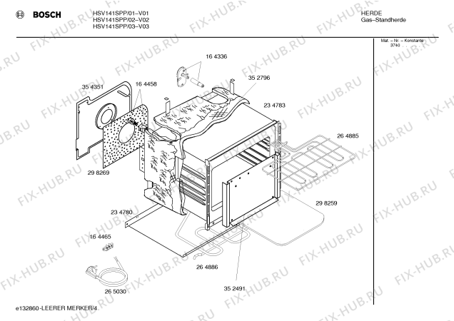 Схема №4 EC32020TR с изображением Форсунки для жидкого газа для плиты (духовки) Bosch 00170230