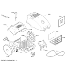 Схема №1 BSD2313 sphera 23 1500 W с изображением Щетка для пола для электропылесоса Bosch 00462542
