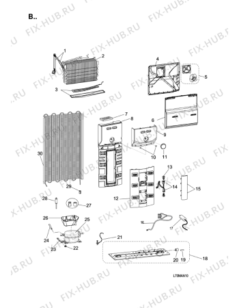 Схема №2 T TNF 8111 H W с изображением Электролампа для холодильника Whirlpool 488000495743