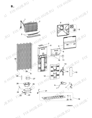 Схема №2 T TNF 8111 SB с изображением Другое для холодильной камеры Whirlpool 488000300327