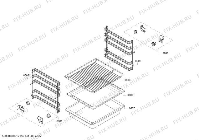 Схема №6 FRMS144LIL с изображением Переключатель режимов для электропечи Bosch 12024470