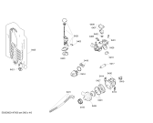 Схема №4 SHX56B02UC с изображением Ось Bosch 00417495