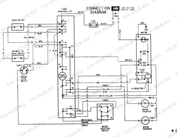 Схема №4 AAV2200AGW (F092088) с изображением Стойка для электропосудомоечной машины Indesit C00374637