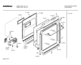 Схема №3 GM240110 с изображением Декоративная рамка для посудомойки Bosch 00216913