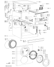 Схема №2 WA PL 962 BW с изображением Блок управления для стиралки Whirlpool 480111104477