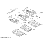 Схема №1 3ET990F inducc.balay tc 90cm 2perf+2bis.5i paell с изображением Стеклокерамика для электропечи Bosch 00680045