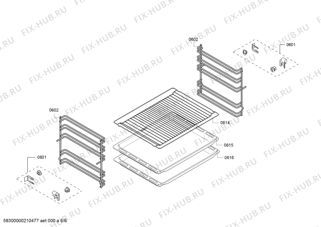Схема №3 HBF234EB0R с изображением Панель управления для плиты (духовки) Bosch 11025415