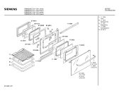 Схема №3 HB68240CC с изображением Панель для плиты (духовки) Siemens 00278311