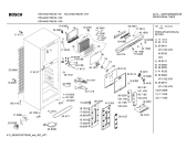 Схема №2 KSU44621NE с изображением Дверь для холодильника Bosch 00241085