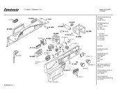 Схема №2 CT28030 CT2803 с изображением Панель для электросушки Bosch 00286364