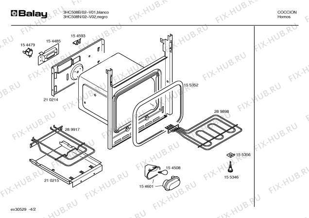 Схема №3 3HM508ARP с изображением Ручка управления духовкой для электропечи Bosch 00154606