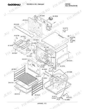 Схема №4 EG155214 с изображением Панель управления для плиты (духовки) Bosch 00295539