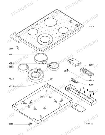 Схема №1 AKF 563/IX с изображением Панель Whirlpool 481925998489