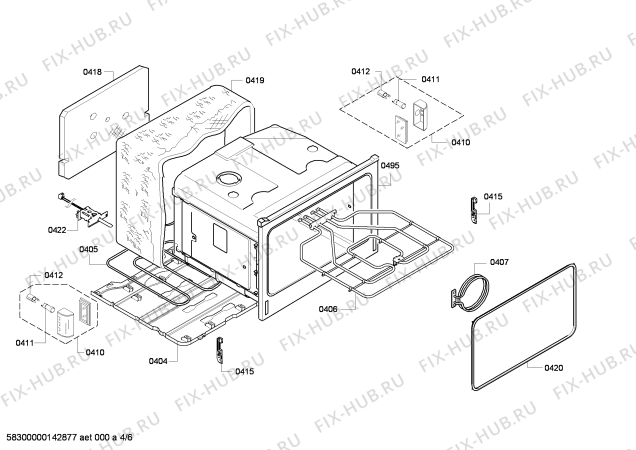 Схема №1 C17E74S0GB с изображением Панель управления для плиты (духовки) Bosch 00671583