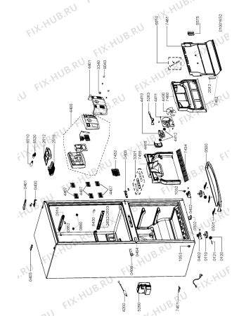 Схема №2 ARC 8120 AL с изображением Сенсорная панель для холодильника Whirlpool 481221479966
