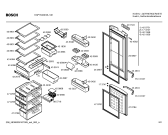 Схема №2 KGP36320 с изображением Дверь для холодильника Bosch 00240553