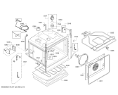 Схема №3 HBA56B650T с изображением Переключатель для плиты (духовки) Bosch 00674303