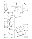 Схема №2 ADP 6945 IXM с изображением Модуль (плата) управления для посудомоечной машины Whirlpool 481221479519