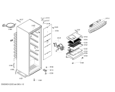 Схема №2 GSV30V31FF с изображением Дверь для холодильной камеры Bosch 00245454