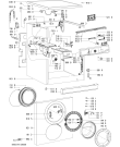 Схема №2 AWO/D 7244 с изображением Модуль (плата) для стиралки Whirlpool 480111102644