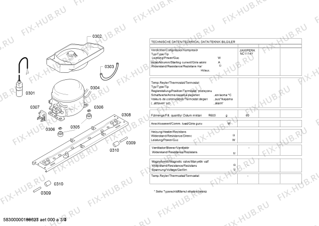 Схема №2 KG57NVL20M с изображением Дверь для холодильной камеры Siemens 00715262