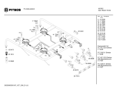Схема №2 P1ACB44320 Pitsos с изображением Панель управления для плиты (духовки) Bosch 00435578