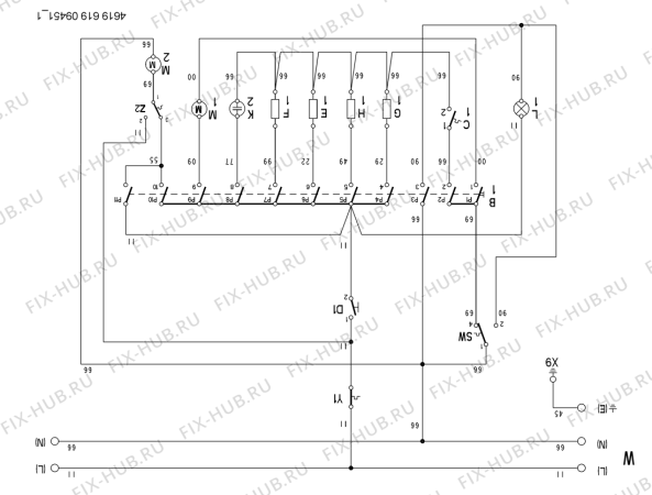 Схема №5 AB2526PEKW с изображением Запчасть для холодильника Whirlpool 481201226227