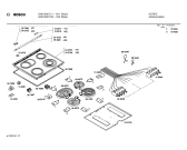 Схема №1 GKM692E/1 с изображением Крышка для плиты (духовки) Bosch 00150079
