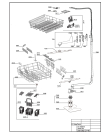 Схема №3 DFN 1000 X (7659542642) с изображением Обшивка для электропосудомоечной машины Beko 1746280011