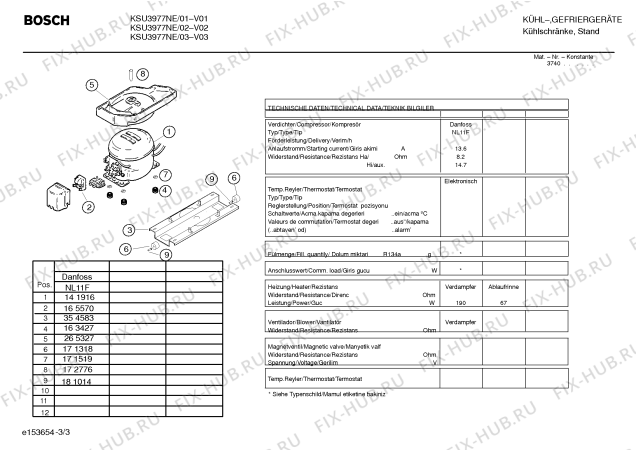 Схема №2 KSU3977GB с изображением Панель для холодильника Bosch 00480732